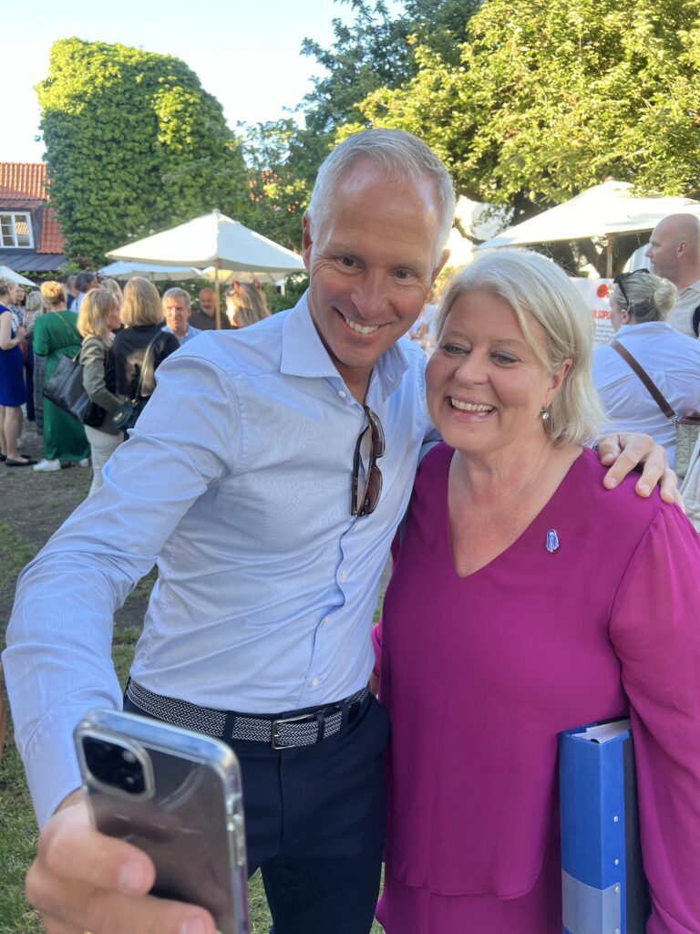 Trädgårdsmingel och nätverkande i Almedalen 2024 – ett axplock