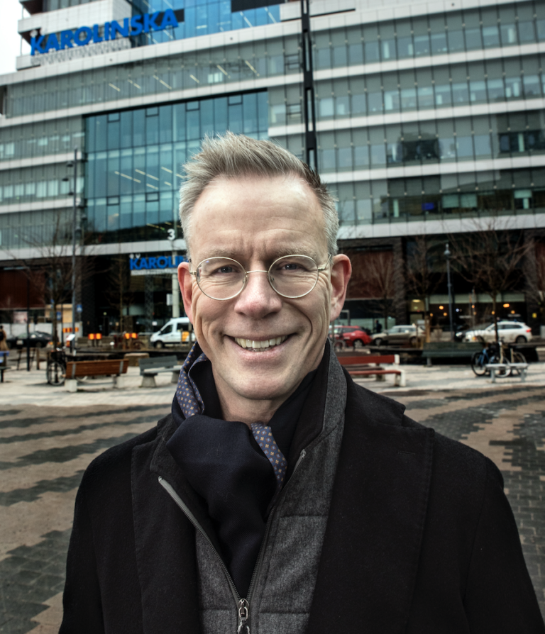 Olof Akre bygger broar för framtidens sjukvård 